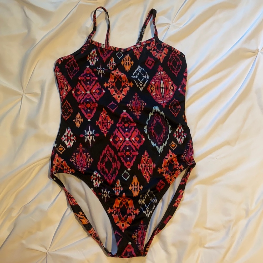 girls size 10-12 one piece bathing suit